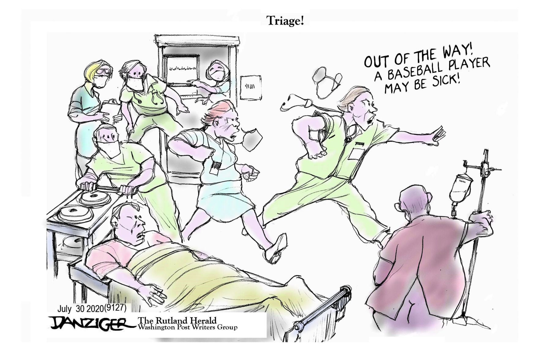 Jeff Danziger cartoon